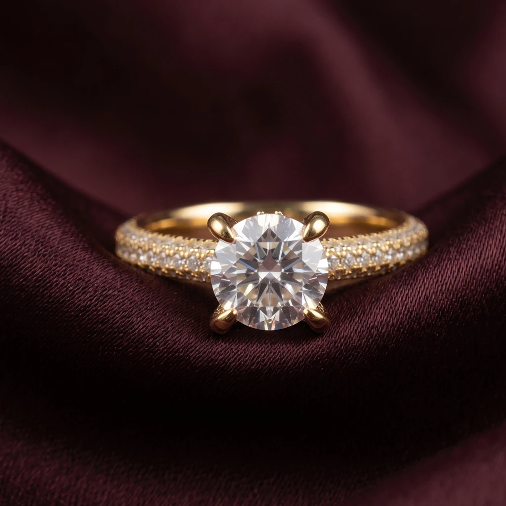 Brilliant Round Solitaire Ring