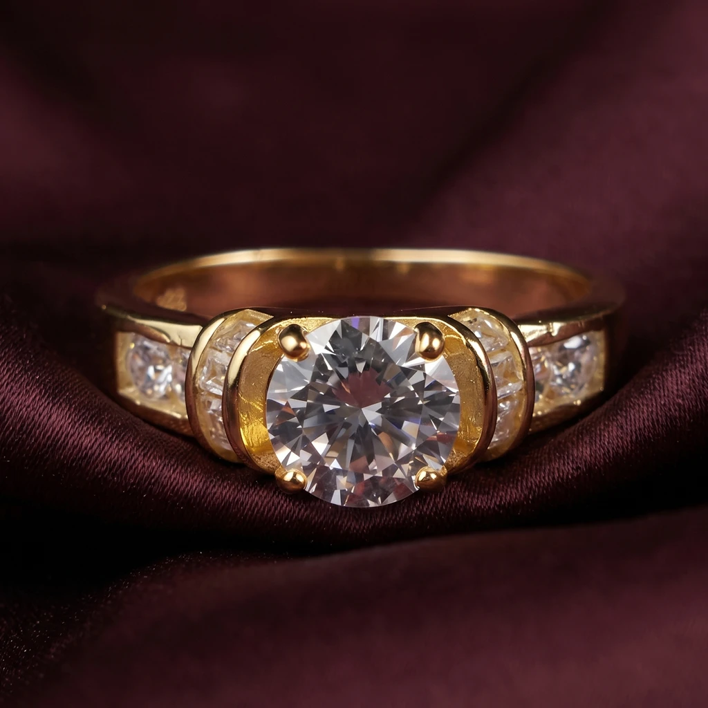 Round Solitaire Ring