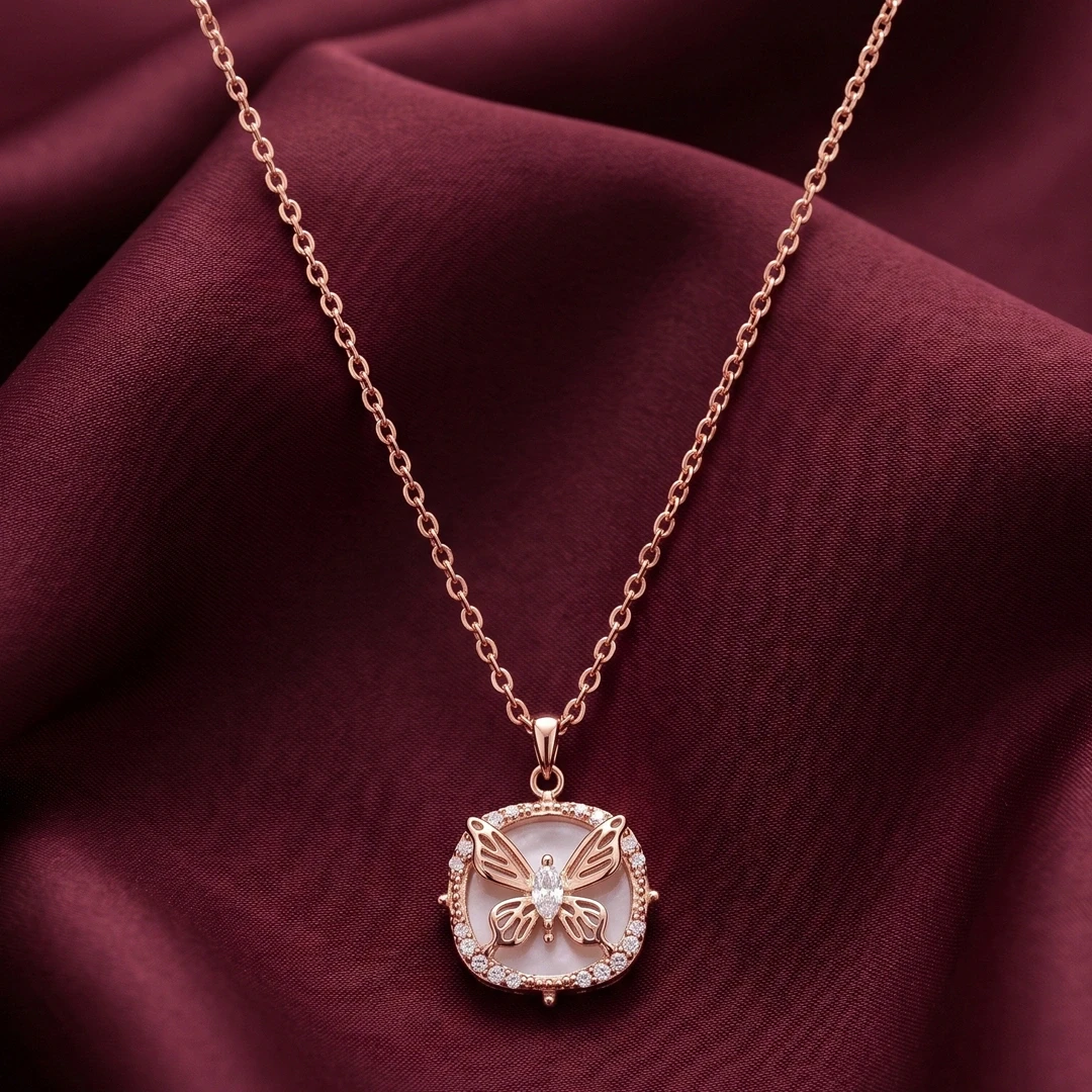Medallion Pendant and Chain