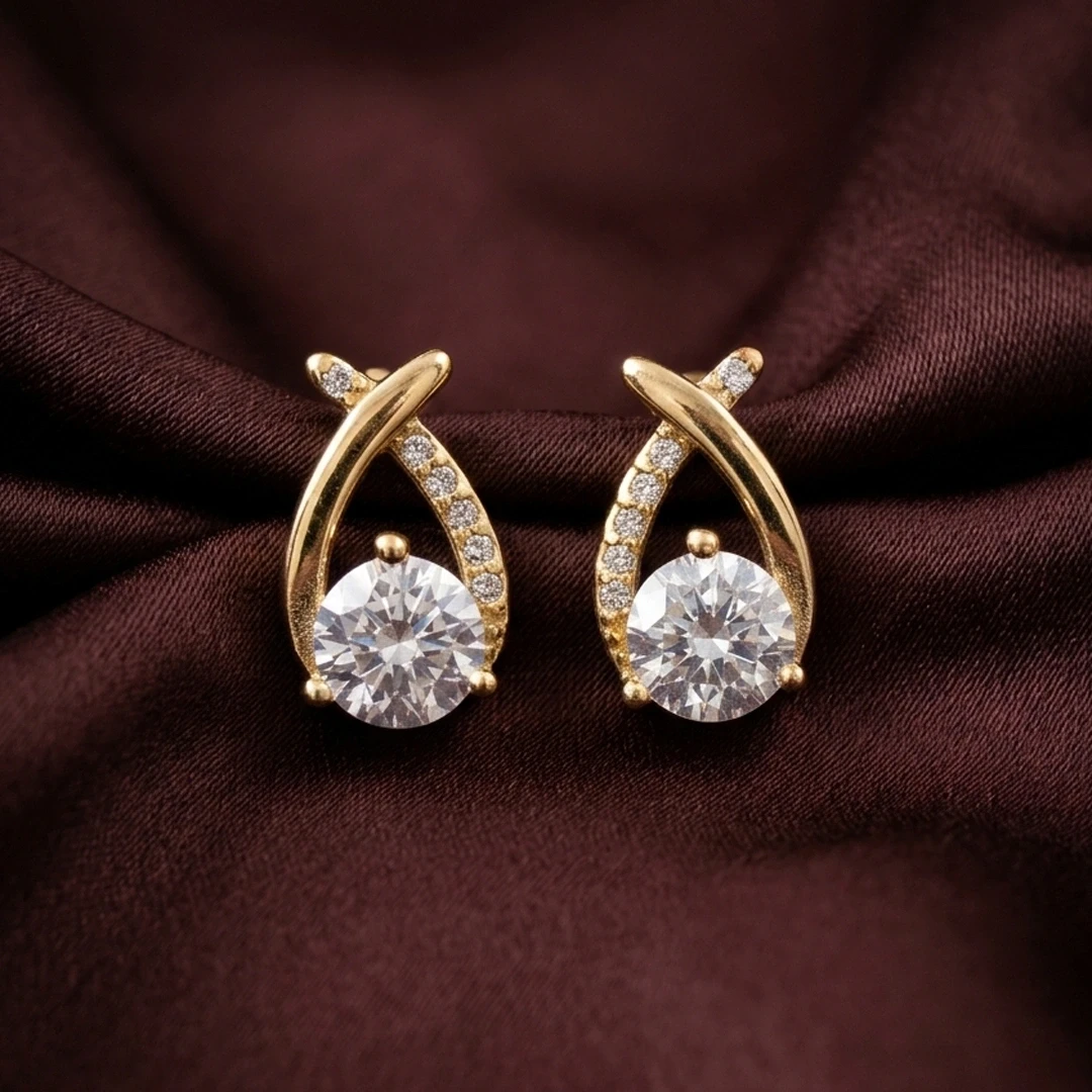 Solitaire Crossover Loop Studs