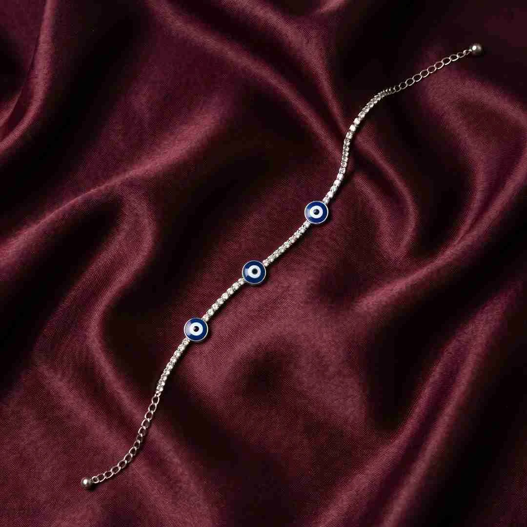 Classic Evil Eye Charm Bracelet