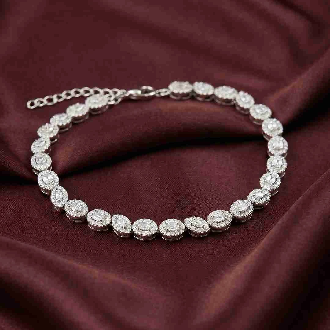 Timeless Marquise-Cut Tennis Bracelet