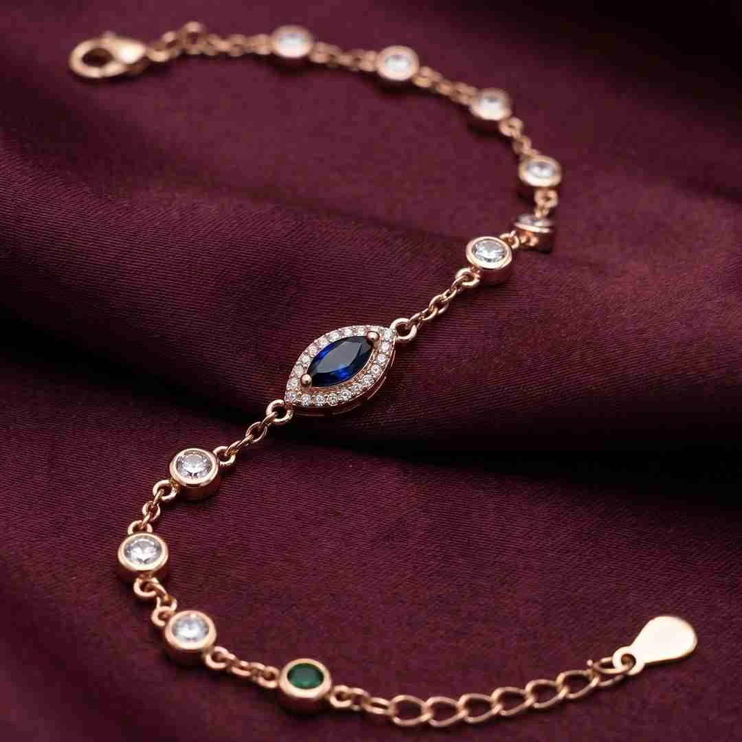Gemstone Station Bracelet