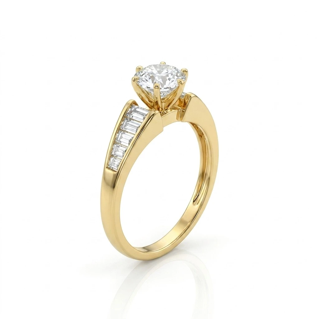 "Eternal Promise" Solitaire Ring
