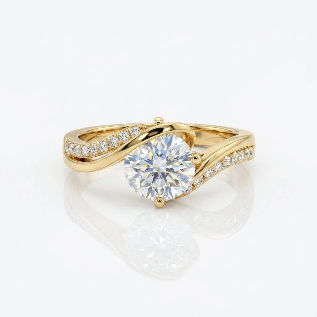 Infinity Embrace Silver Ring