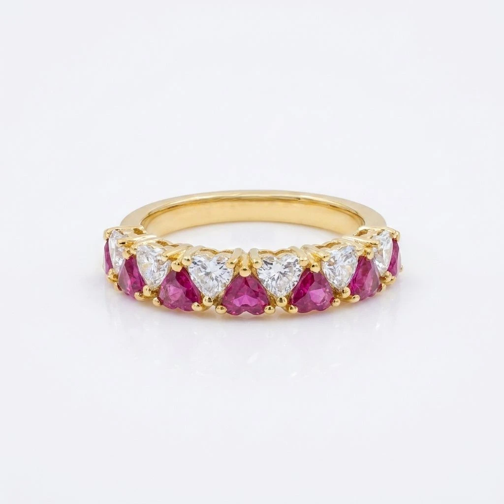 "Hearts in Bloom" Ring